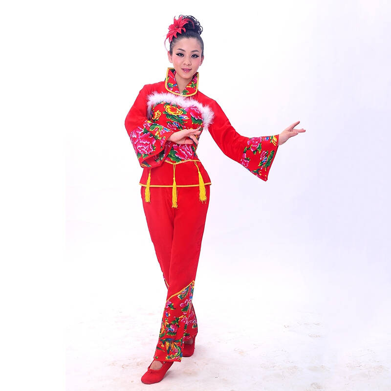 秧歌服裝最新款2015，時(shí)尚與傳統(tǒng)的完美融合風(fēng)采