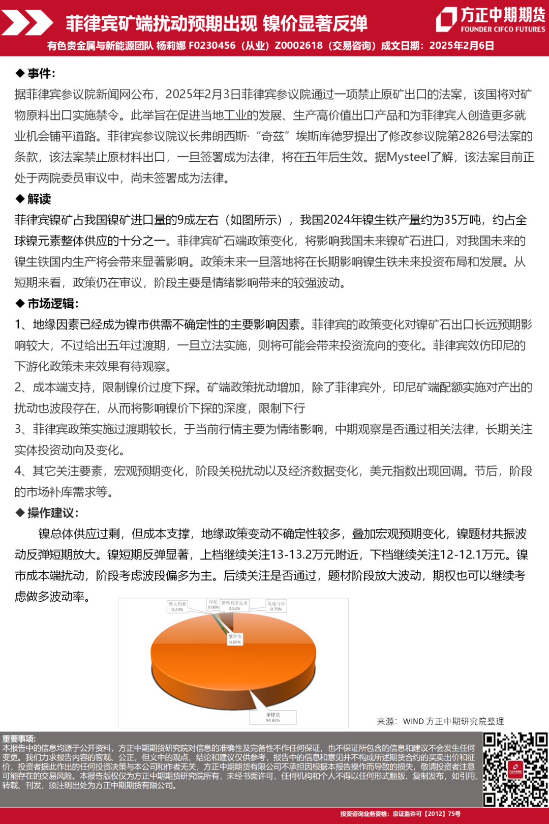 菲律賓鎳礦最新動態(tài)，科技革新引領(lǐng)鎳的力量重塑未來生活