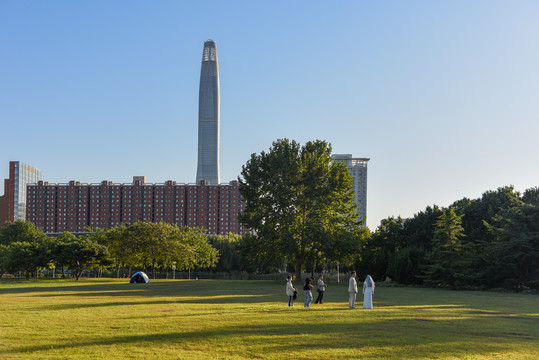 天津新公園亮相，城市綠肺開(kāi)啟新篇章
